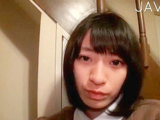 Fucking a mature man, this naughty teen is giving him a steamy kiss.