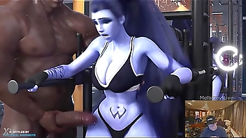 Training Session with Widowmaker (Overwatch Hentai 3D)